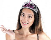 Silver Color Princess Written Party Crown 60 cm